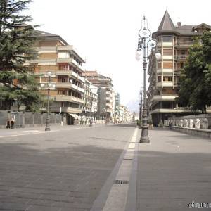 Il Corso Vittorio Emanuele ad Avellino