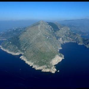 Panoramica aerea su Punta Campanella-1