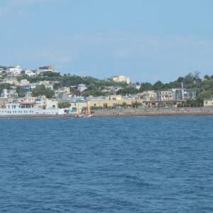 Procida vista dall’isolotto di  Vivara