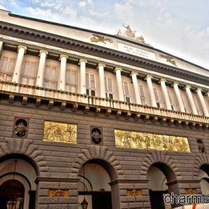 Esterno del  Teatro San Carlo