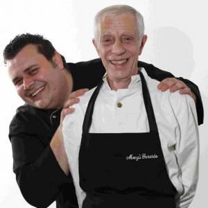 Monzù Gerardo Modugno  e chef Mario Loina-1