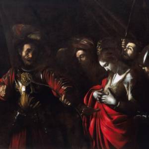 martirio di sant orsola Caravaggio_palazzo Zevallos