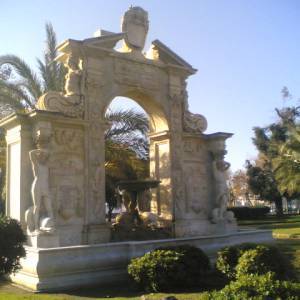 Villa comunale fontana Santa Lucia