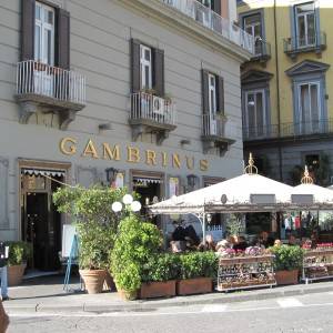 Il Gran Caffè Gambrinus a Napoli