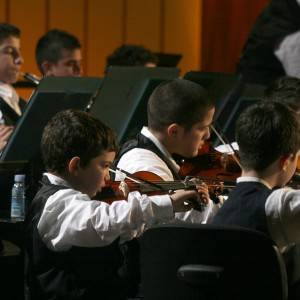 I giovani dell’Orchestra giovanile Sanitaensamble