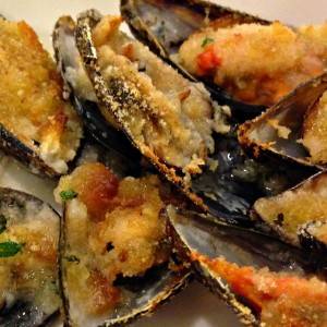 cozze gratinate