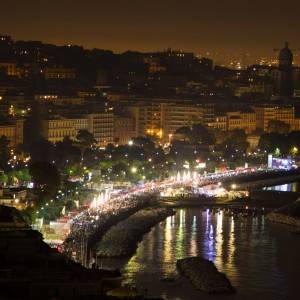 Napoli, il Lungomare Caracciolo