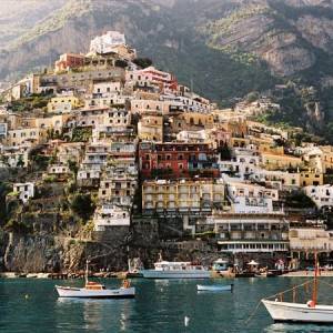 La costa di Amalfi vista dal mare