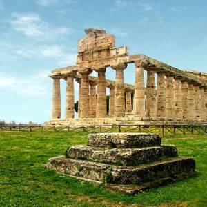 Il tempio di Athena a Paestum