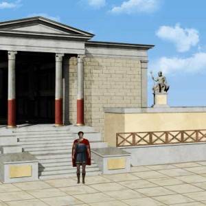 Immagini tratte dal videogame “Pompeii, mala tempora currunt”