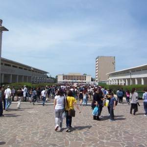 Gli spazi della Mostra d’Oltremare di Napoli